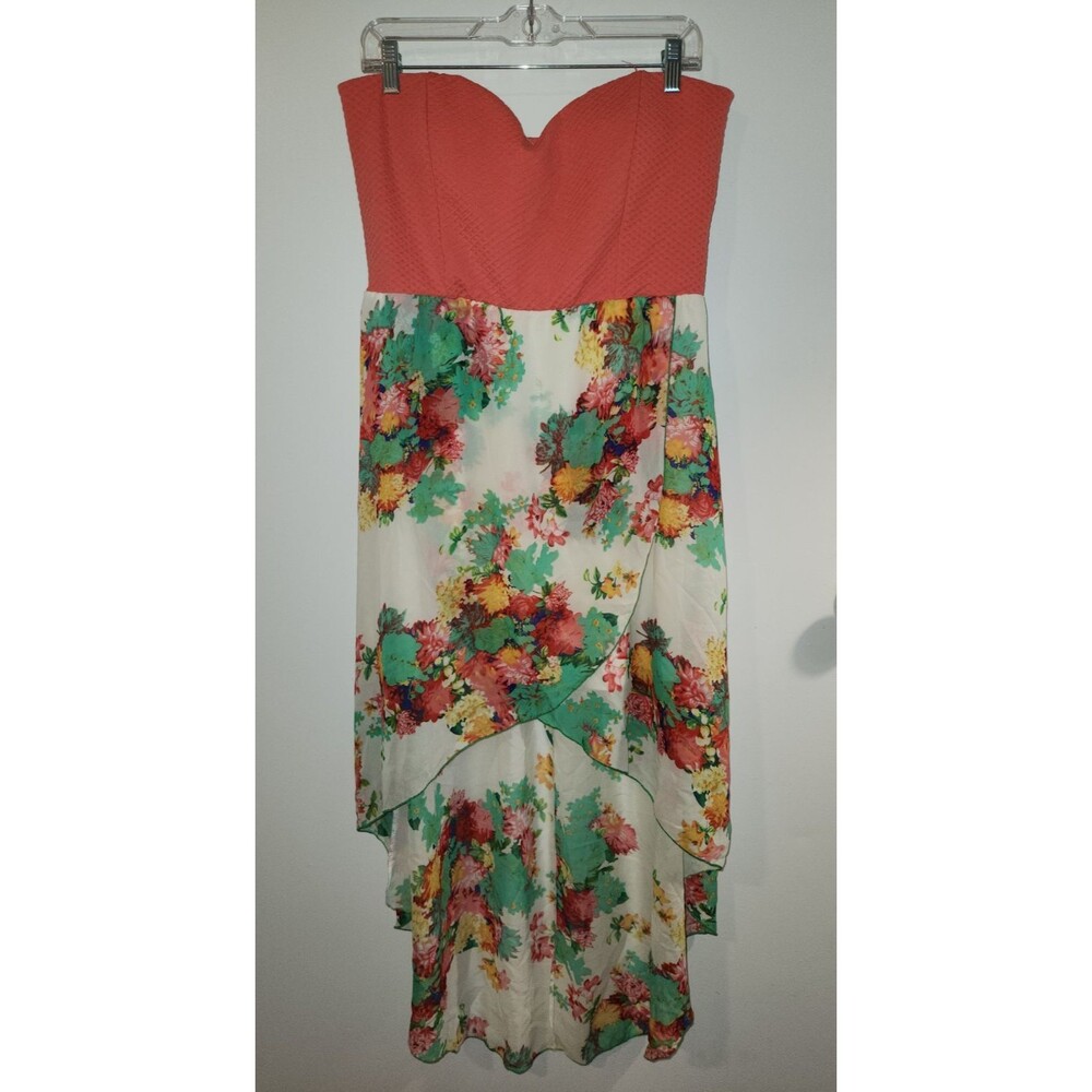 Kate Womens Sz 2XL Floral Maxi Dress Y2K Fairy Whimsy Flowy Cute Summer Vacation